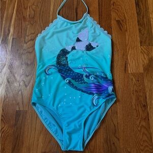 Cat and jack Mermaid Design Kids Swimwear - Blue